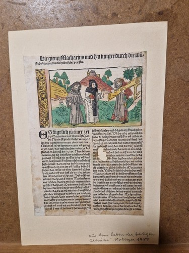 Inkunabel 1488 koberger - inkunabel,