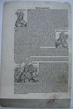 6 Inkunabelblätter zahlreiche