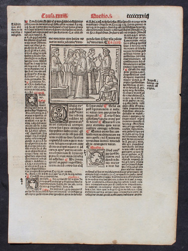 Inkunabel dectretum gratiana - inkunabel,dectretum,