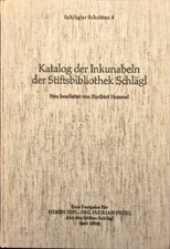 Katalog Inkunabeln Stift