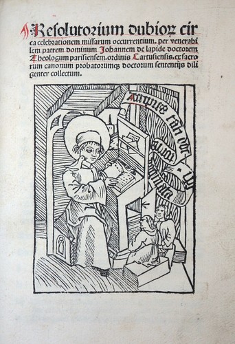 Inkunabel messbuch leipzig - inkunabel,
