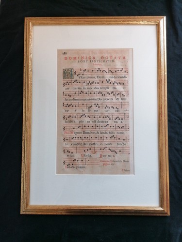 Antiphonar antik hochwertig - antiphonar,