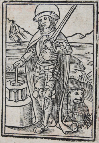 INKUNABEL-DRUCK,BREVIER,LITHUR