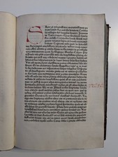Sehr frühe Inkunabel 1478