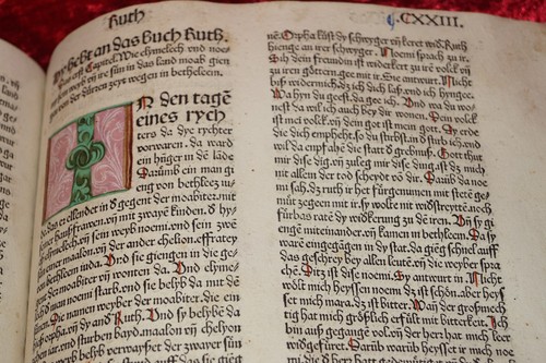 Koberger bibel 1483 biblia - koberger, 1483,