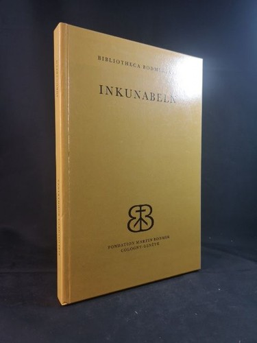 Inkunabeln der bodmeriana - inkunabeln,