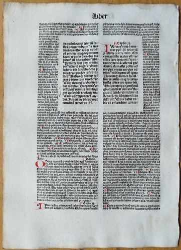 Numeri original inkunabel - original,