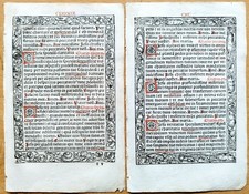 Decoratives Doppelblatt