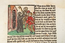 Sorg Inkunabelblatt Leben der