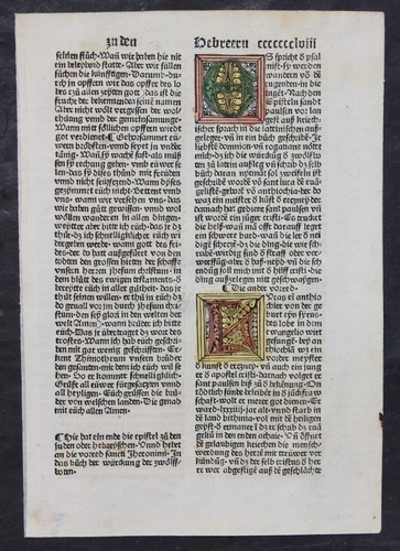 Deutsche inkunabel - deutsche, inkunabel,11.deutsche
