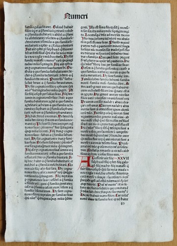 Numeri original inkunabel - numeri,
