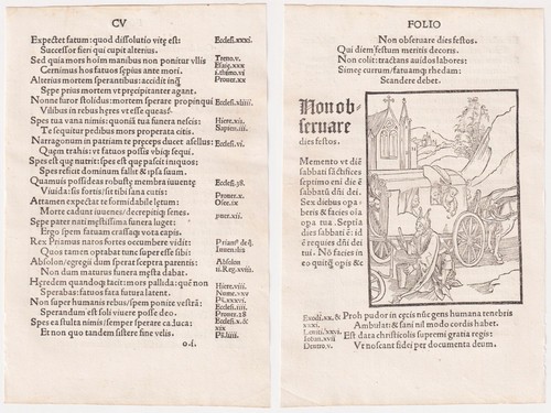 Feiertag inkunabel holzschnitt - inkunabel,